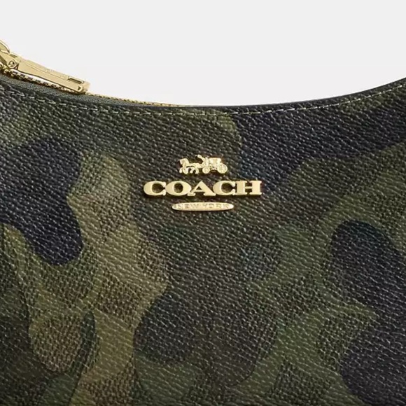 Coach Teri Mini Crossbody Bag in Camo - Picture 5 of 5